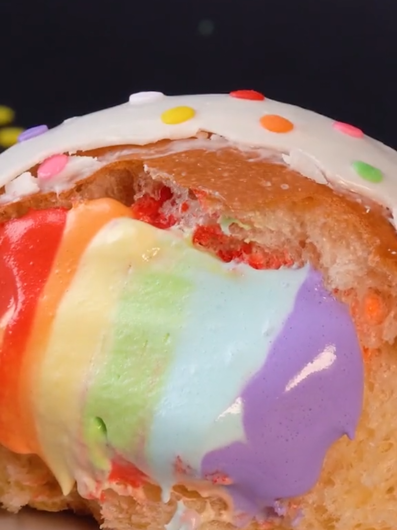 Perfect for Lunch 🍩 #yumup #donuts #viral #bun #1000views 