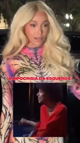 Enfim, há hipocrisia! #tiktokviral #ericahilton #esquerda #direita #brasil🇧🇷 