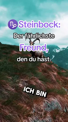 ♑ Sternzeichen STEINBOCK – Härte im Kern, Loyalität im Herzen!  Steinbock: Mit diesem Zeichen legst du dich besser nicht leichtfertig an. Sie wirken streng, distanziert, manchmal unnahbar – doch genau das ist ihre Schutzrüstung. Wer einmal ihr Vertrauen gewinnt, bekommt eine Treue, die kaum zu brechen ist. Sie sind zuverlässig, tragen dich durch Krisen und stehen fester an deiner Seite als jeder andere. Aber enttäusche sie – und du erlebst, was es heißt, wenn Steinböcke eine Tür für immer schließen. Ihre Stärke liegt in der Geduld: Sie halten länger durch, als du es dir vorstellen kannst. Und wenn sie loslassen, dann endgültig – ohne Rückweg. Der Kontrast macht sie einzigartig: Kühle Fassade, doch im Inneren ein Herz, das mehr liebt, als es zeigt. Wer das versteht, erkennt die wahre Tiefe des Steinbocks. ♑ Bist du selbst Steinbock – oder hast du einen erlebt, der loyal bis zum Schluss war? Erzähl’s in den Kommentaren! 👇 ♑ Steinbock hier – stimmt das? Wo hast du deine härteste Seite gezeigt, und wo deine weichste? 👇 Mach das Plus+ unter meinem Profilbild weg und schreib dein Geburtsdatum in die Kommentare – vielleicht findest du dein Twin. #sternzeichen #steinbock #astrologie #erdzeichen #centurist  Astro-Content mit Biss | Die wahre Macht der Sternzeichen – ungefiltert. 🔥 Steinbock? Hier erkennst du dich wieder. 📲 Folge für psychoastrologische Insights. ✨ Dein Thema? Kommentier’s unter mein neustes Video!