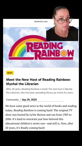 This is not a drill! One of the most inspiring kids educational shows of all time IS COMING BACK!!!! #readingrainbow #mychalthelibrarian #levarburton #childrenstv #greenscreen 