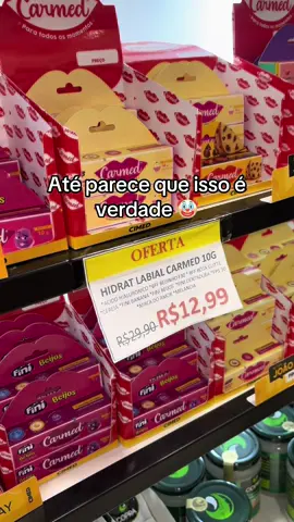 Até parece que isso é verdade 🤡 #carmed #cosmeticos #gummy #brunatavares #nickindicasp 