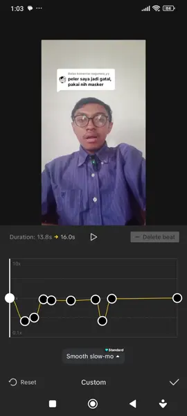 Player saya jadi gatel😹😹🎋🎋 #meme #fyp #masker #slowmo 