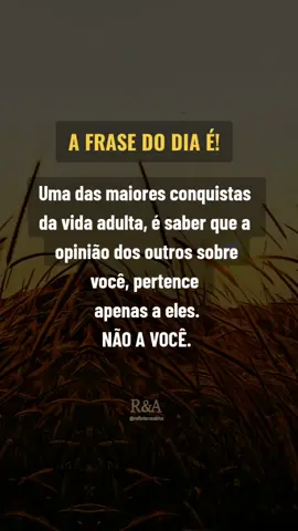 Opinião alheia. #creatorsearchinsights #motivacional #reflexaododia #status #fy 