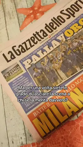 per non parlare dei telegiornali, è stata data come penultima notizia, un servizio misero... #pallavolo #nazionalemaschilepallavolo #volley #volleyball 
