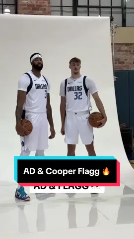 This duo in Dallas is gonna be special 🔥 #NBA #Basketball #DallasMavs #AD #CooperFlagg 