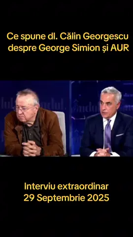 Azi 29 Septembrie 2025 interviu extraordinar cu dl. Călin Georgescu #goviral #romania #fyp #pentrutine #mariustuca 
