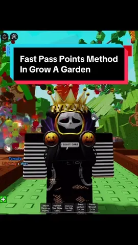 Fast and Easy method to get points for the Pass in Grow A Garden #growagarden #roblox #growagardenroblox #robloxfyp #growagardenpass 