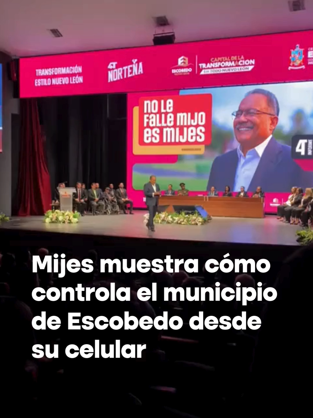 ⏯️🔴El alcalde Andrés Mijes mostró cómo, a través de su teléfono celular, puede supervisar en tiempo real diferentes áreas del municipio. Desde el desarrollo urbano hasta la clínica municipal, el edil destacó que tiene acceso inmediato a la información, permitiéndole conocer el estado de los trámites, la atención a beneficiarios, los médicos que los atienden, los medicamentos recetados y los costos asociados, así como los expedientes médicos completos. 📹: Paola Treviño / ABC Noticias