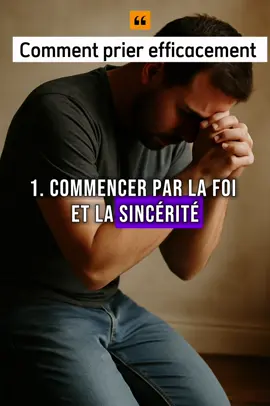 « La prière est une arme puissante quand elle est faite avec foi et selon la Parole de Dieu 🙏🔥 Découvre comment prier efficacement en t’inspirant des exemples bibliques. Dieu écoute toujours ceux qui l’invoquent avec un cœur sincère. »#Prière #Foi #Bible #Chrétiens #Inspiration 