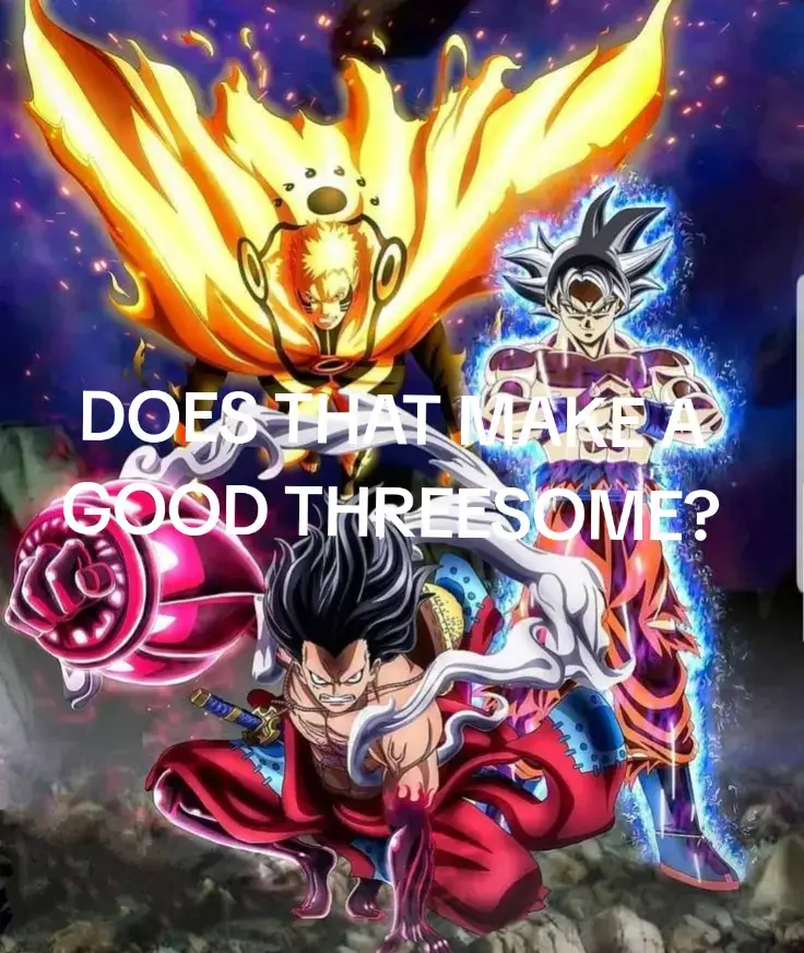 For me this is the best. Tell me by commenting and liking, follow bye!! #anime #fyp #trio #best