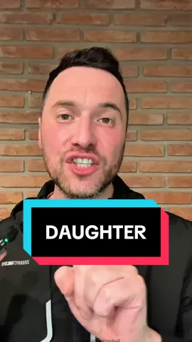DAUGHTER (hija) 🇺🇸 #creatorsearchinsights Learn its accurate pronunciation. Get 7 FREE DAYS in my English Academy (link in my profile - Skool) 🚀 Weekly classes (pre-recorded + live), debates, international community to make friends + private chat with Profe Raff and much more, you’ll love it 🍀 … #english #ingle #learnenglish #daughter 