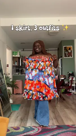 1 skirt, 3 outfits!! Which is yall fav 