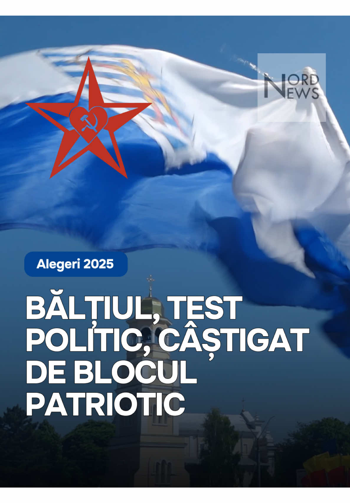 Bălțiul, test politic, câștigat de Blocul Patriotic #nordnews #alegeri2025 #balti 