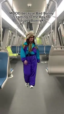 @Bad Bunny is coming to the Bay for Super Bowl LX 🤯 do you think he’ll take BART into the city? 🤔