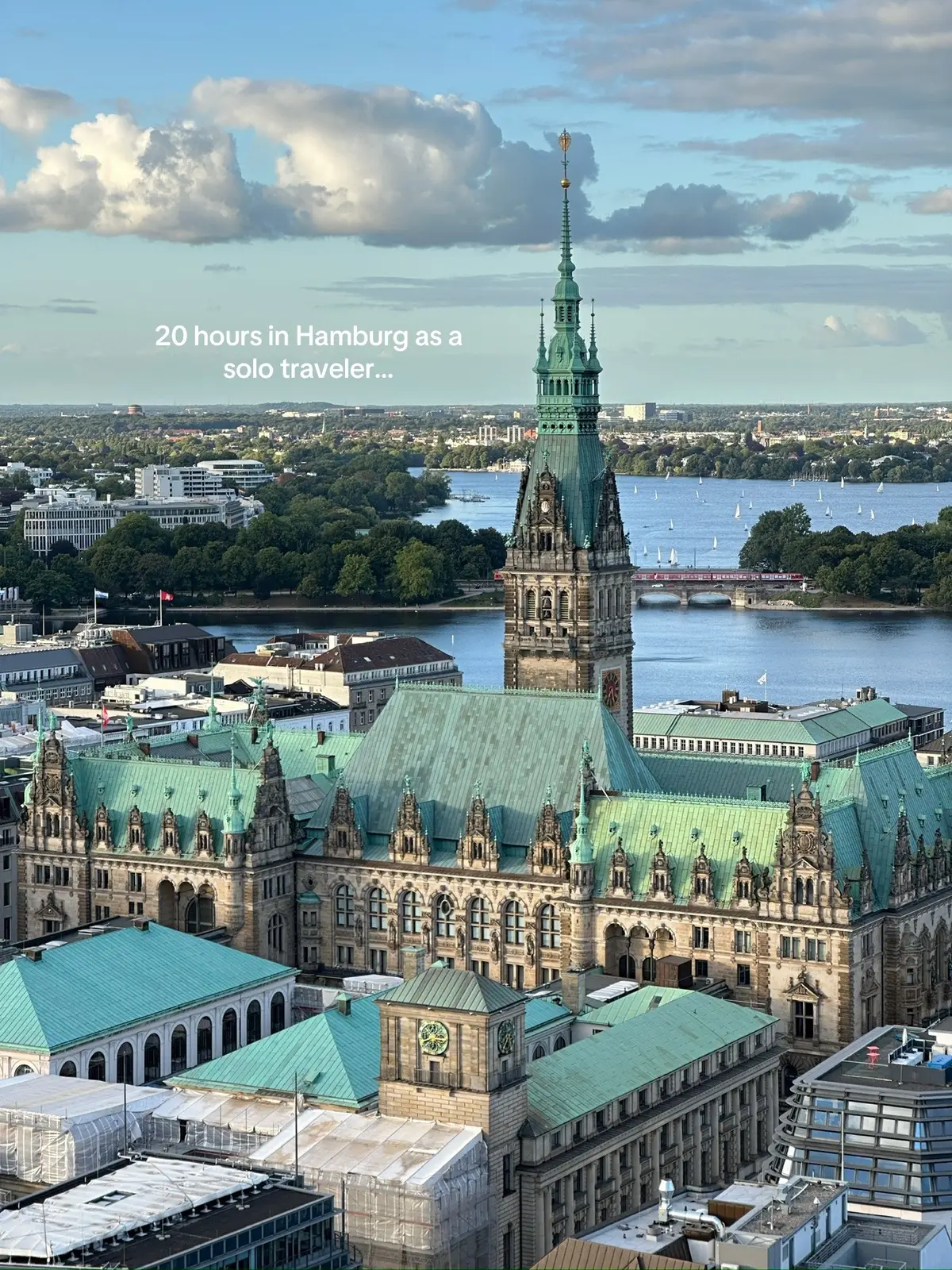The most lovely little staycation— spend 20 hours in Hamburg with me 🥰