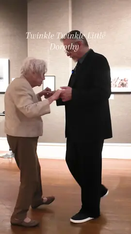 Dorothy dances a waltz with Lou Brockman. #dance #100 #fyp@Not Ballroom 