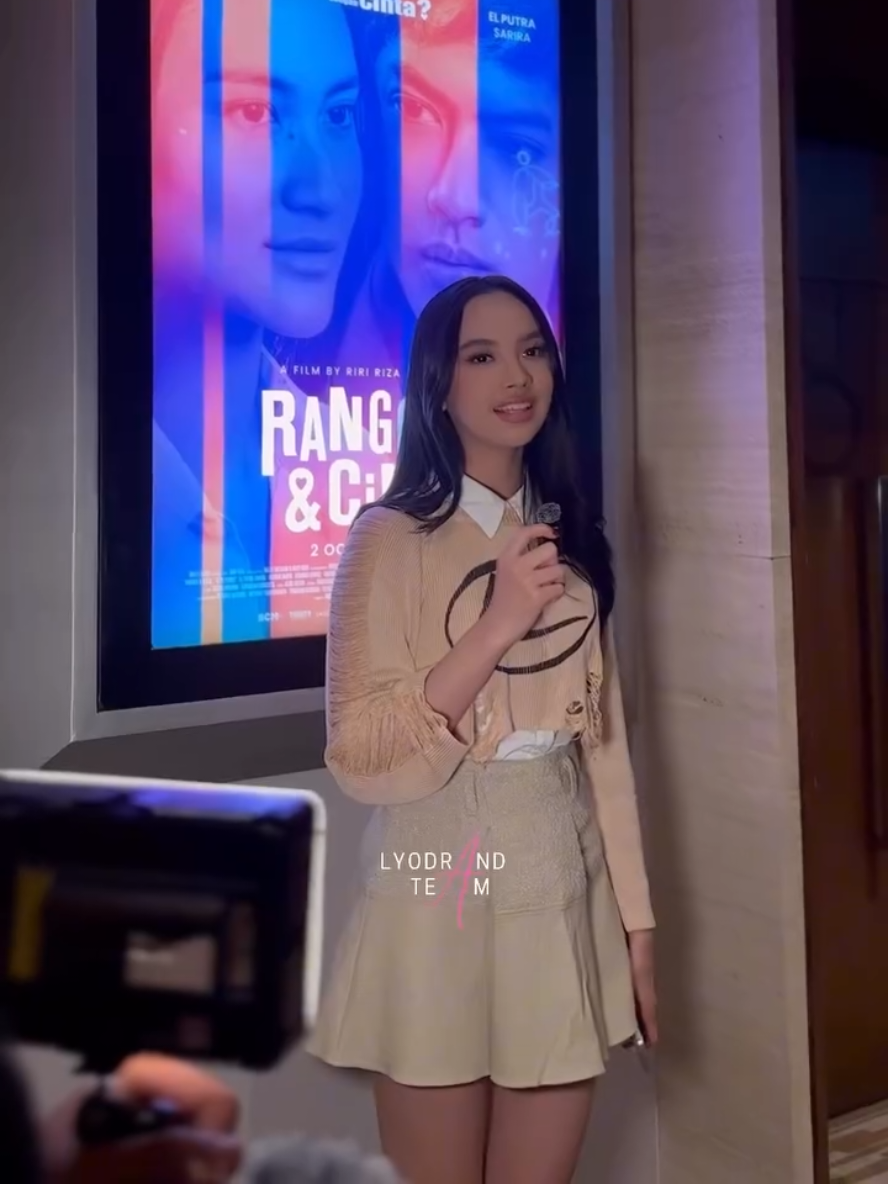 Lyodra di Gala Premiere Rangga dan Cinta  #lyodra #RanggadanCinta #film #aadc #fyp 