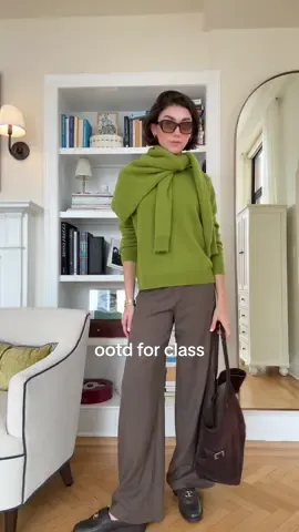 ootd for school!!! layers & layers of greeeeen 