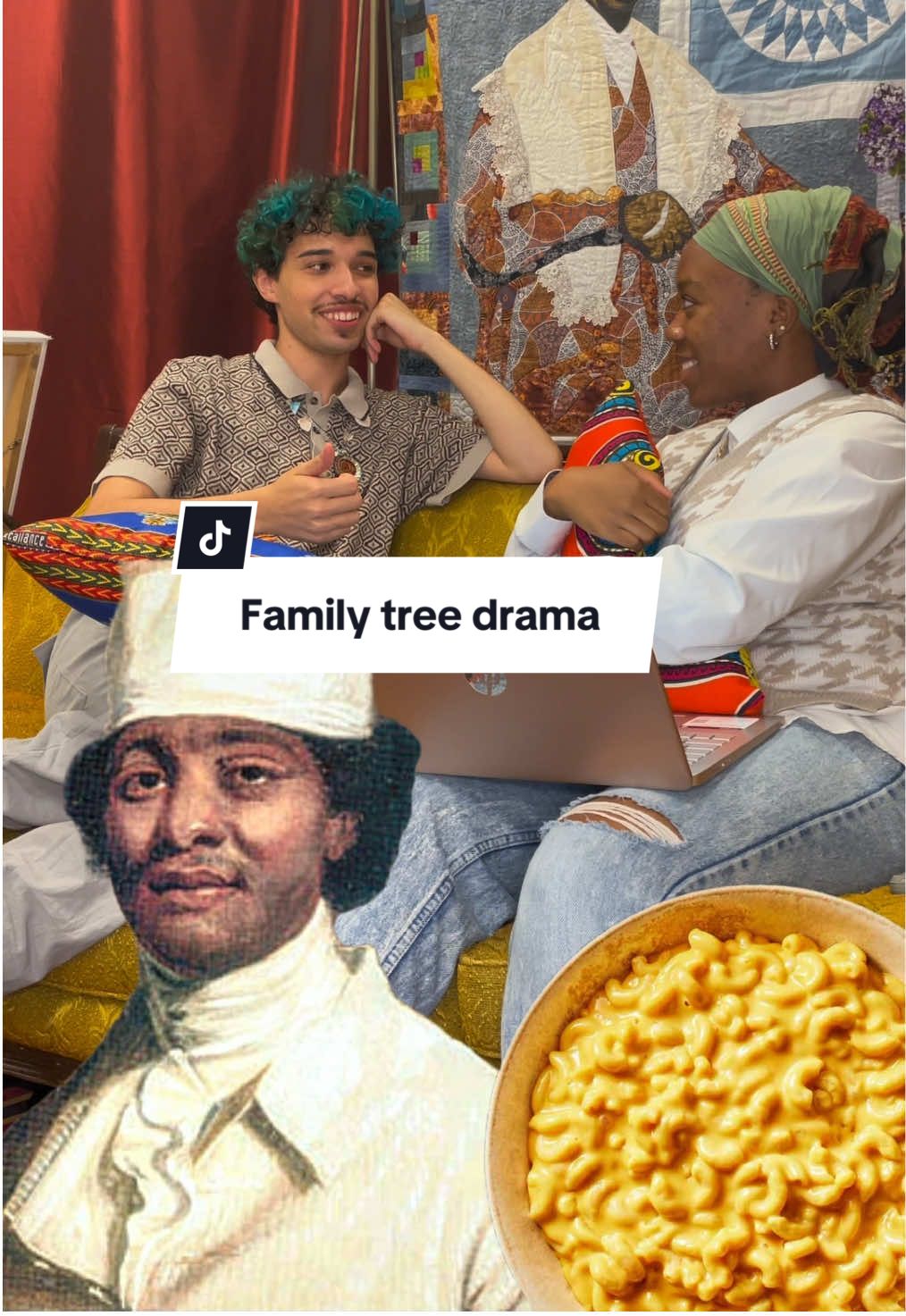 Remember when we talked about the man who invented mac & cheese? James Hemmings had a crazy family dynamic with Thomas Jefferson: the man who enslaved him and also took credit for his inventions.  . . . . ##fentysuperbrandday##fyp##blackhistory##History##museum