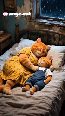 orange cat new video wait for end#cat #orangecat #unitedkingdom #funny #aicat 