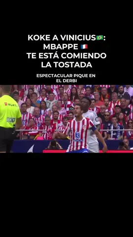¡SÍGUEME! MBAPPE te está comiendo la tostada 😳 #vinicius #mbappe #madrid #derbi #atleticodemadrid 