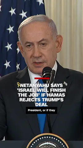 President Donald Trump said he is “close” to a peace agreement that would end the war in Gaza following his meeting with Israeli Prime Minister Benjamin Netanyahu. The agreement, which Hamas has not yet agreed to, includes the release of all the hostages and the demilitarization of Gaza. During a press conference, Netanyahu said Israel will take matters into its own hands if Hamas doesn't agree to the deal.