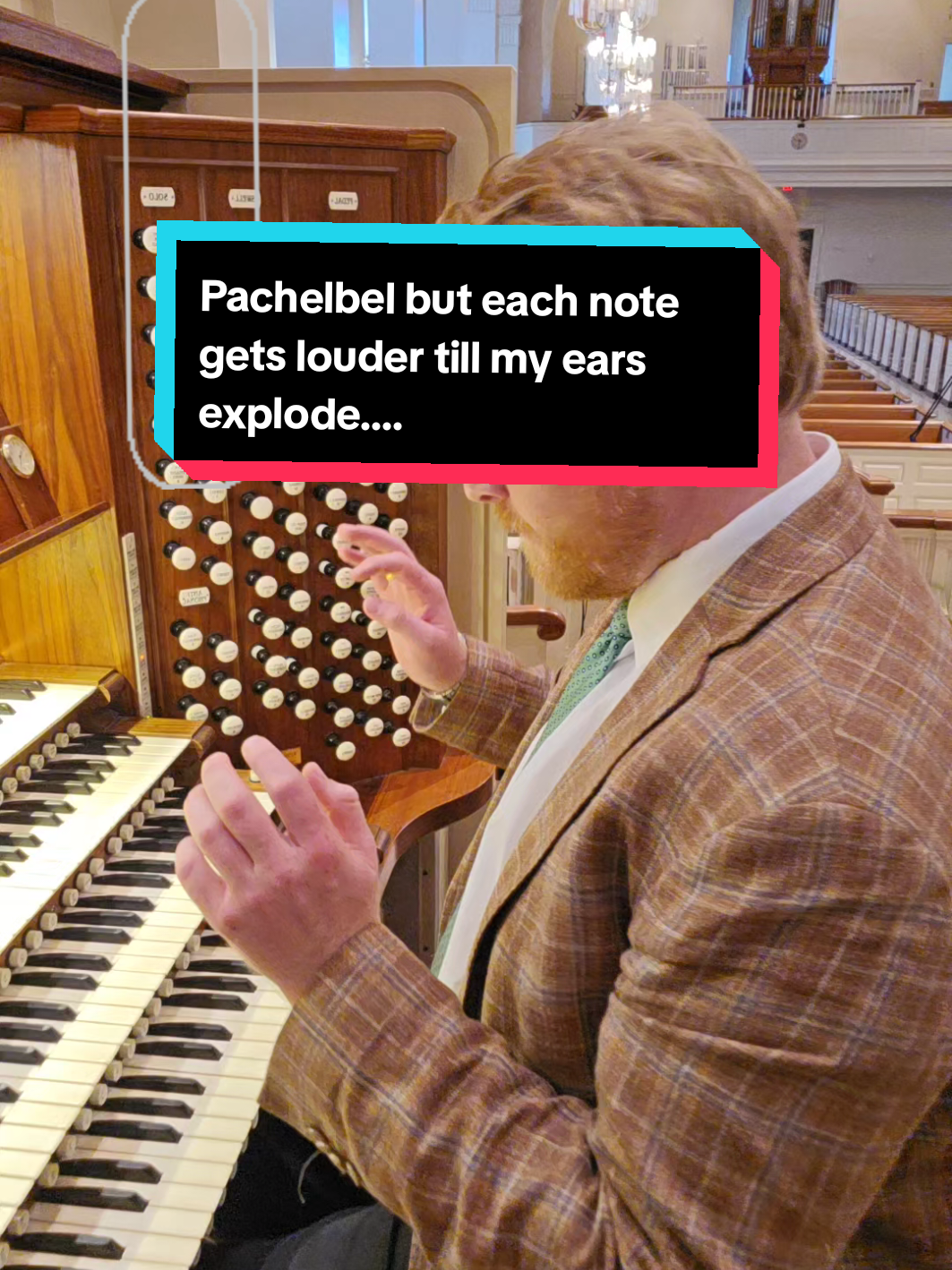 why do i do this to myself #organtok #loudmusic 