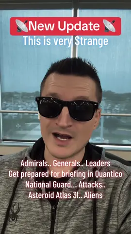 Generals and Admirals are arriving in Quantico. National Guard goes to more states. #breakingnews #update #fypシ゚viral #war #alien 