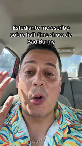 Estudiante me escribe email de @Bad Bunny y el Superbowl halftime #puertorico #universidad #SuperBowl #badbunny 
