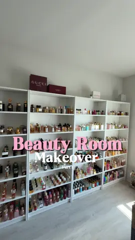 Part 1| Beauty room makeover  #beautyroom #beautyroommakeover #beautyroomdecor #fragranceroom #fragrancetiktok 