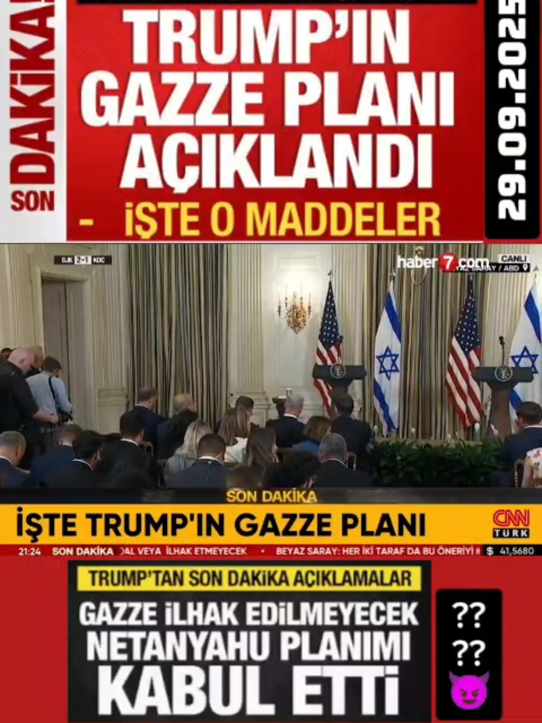 SONDAKİKA Trump-Netanyahu görüşmesi Beyaz Saray'da! Trump'ın Gazze planı açıklandı #Netanyahu planı kabul etti #donaldtrump #netanyahu #beyazsaray #gazze #whitehouse #gaza #filistin #hamas #direniş #freepalestine #palestine #usa #news #sondakika #gündem #barış #peace #