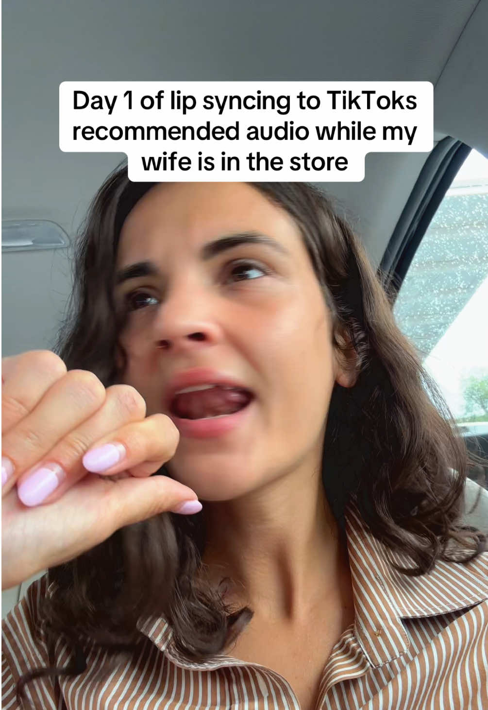 Nothing boosts my confidence like sitting in the car alone while my wife gets me snackies 🥰🥰✨✨✨ 