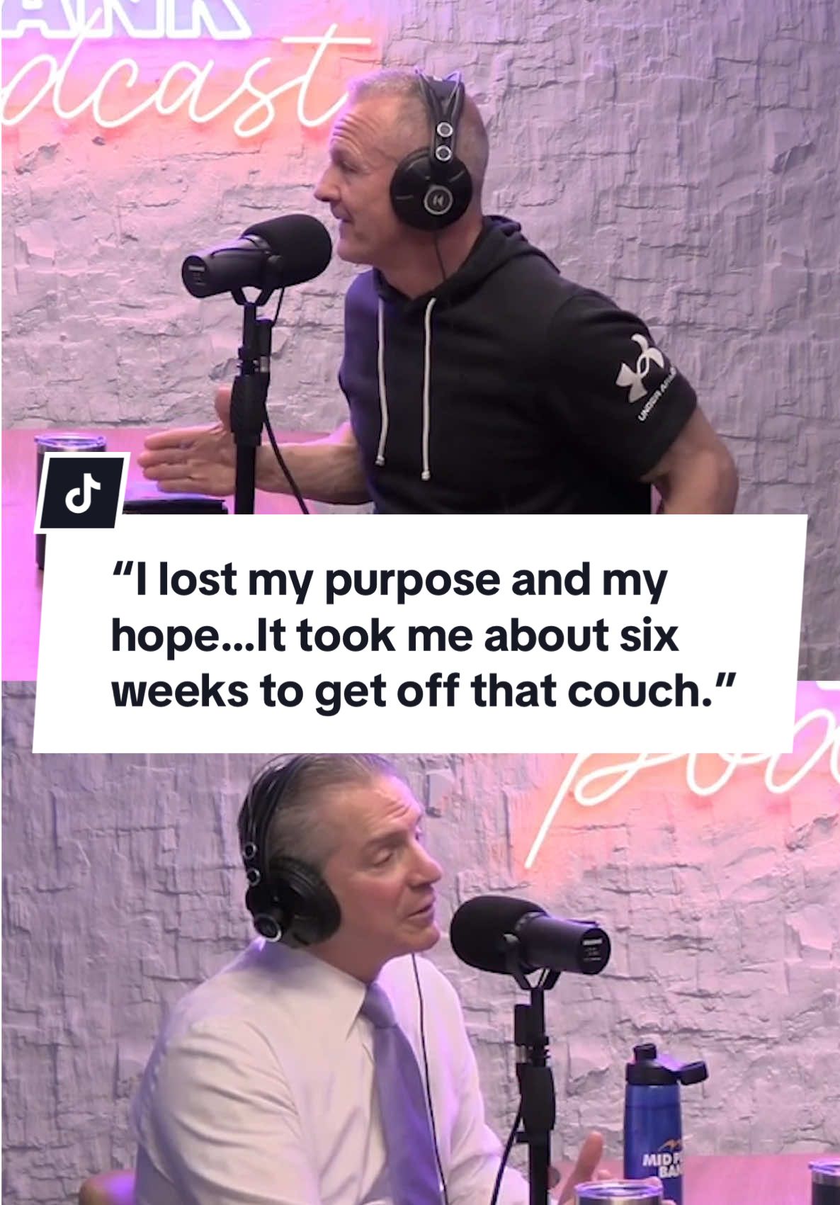 “I lost my purpose and my hope…It took me about six weeks to get off that couch.” After a cardiac arrest and a long recovery where he literally had to learn to read again, Hoge faced a deeper struggle: loss of purpose.  He talks honestly about blame, excuses, and the trap of wallowing.  #LifeAfterSports #NFL #MidPennBank 