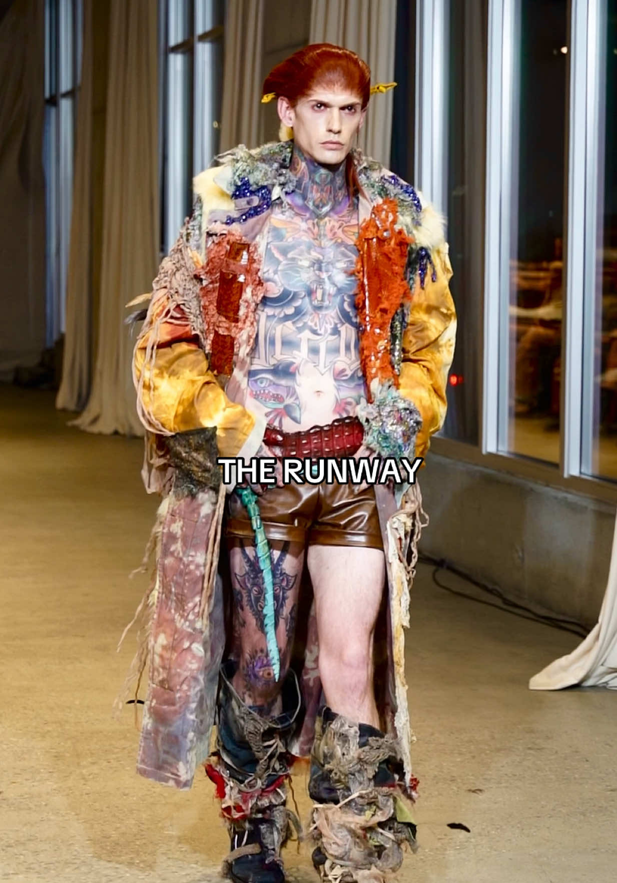 this runway was everything @GUVANCH #Runway #nyfw #fashion #photographersoftiktok #behindthescenes 