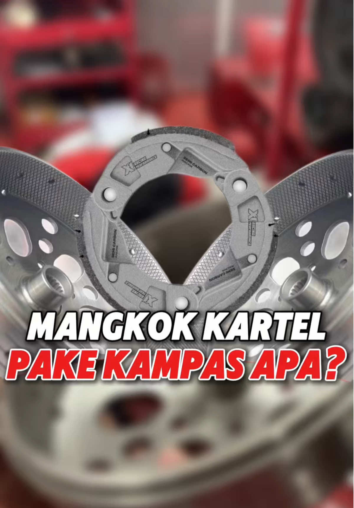 Pokoknya jangan coba coba dehh pake kampas std di mangkokan kartel💀