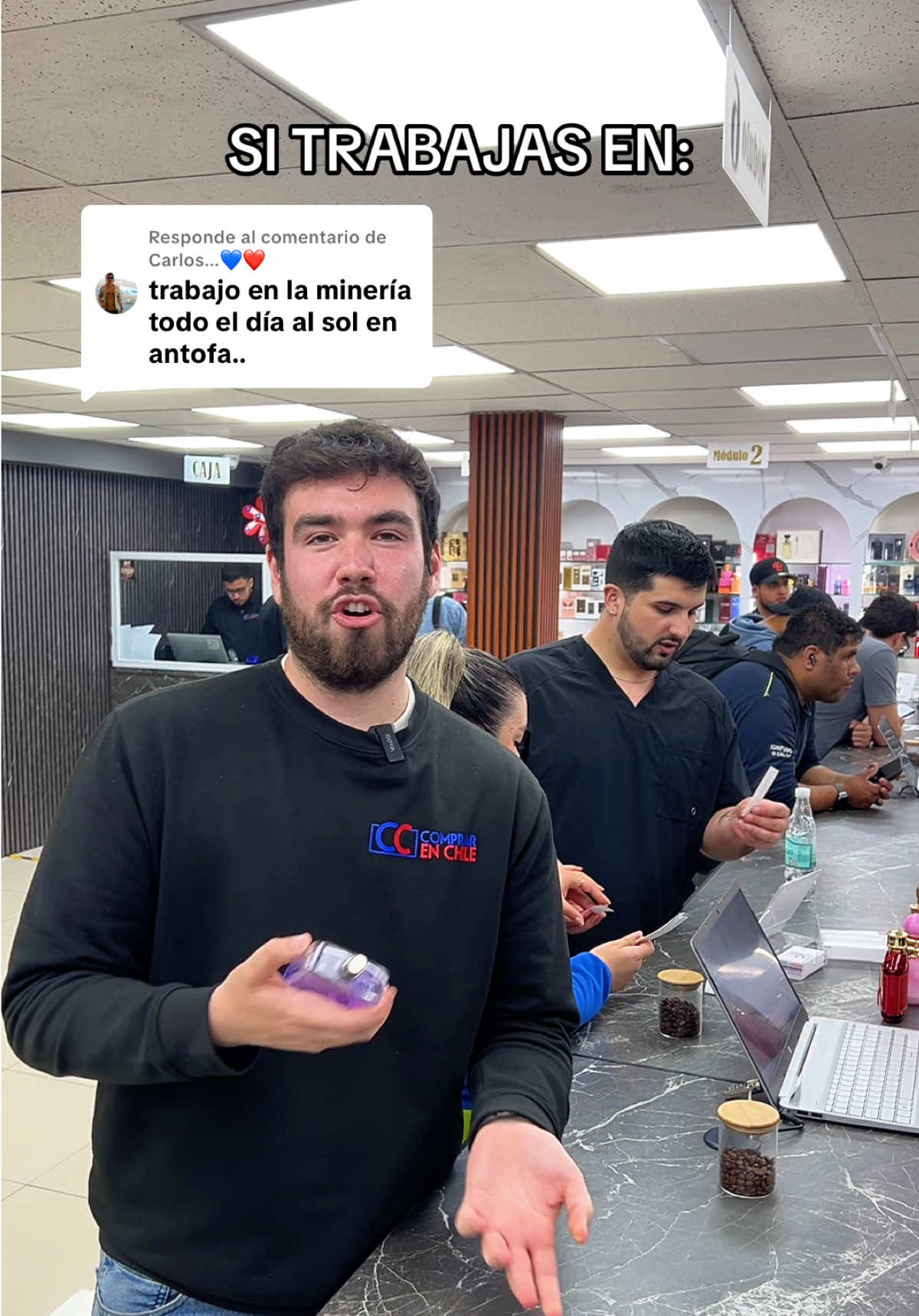 Respuesta a @Carlos...💙❤ ⛏️☀️ No todos los trabajos son iguales, y en Comprar en Chile creemos que cada estilo de vida merece su fragancia. Hoy recomendamos perfumes árabes masculinos ideales para quienes trabajan en minería, bajo el sol y en condiciones exigentes. Perfumes que aportan frescura, intensidad y presencia, pensados para quienes buscan un aroma que acompañe incluso en los días más duros. #perfumes #comprarenchile #perfumeschile #perfumería #perfumesarabes   
