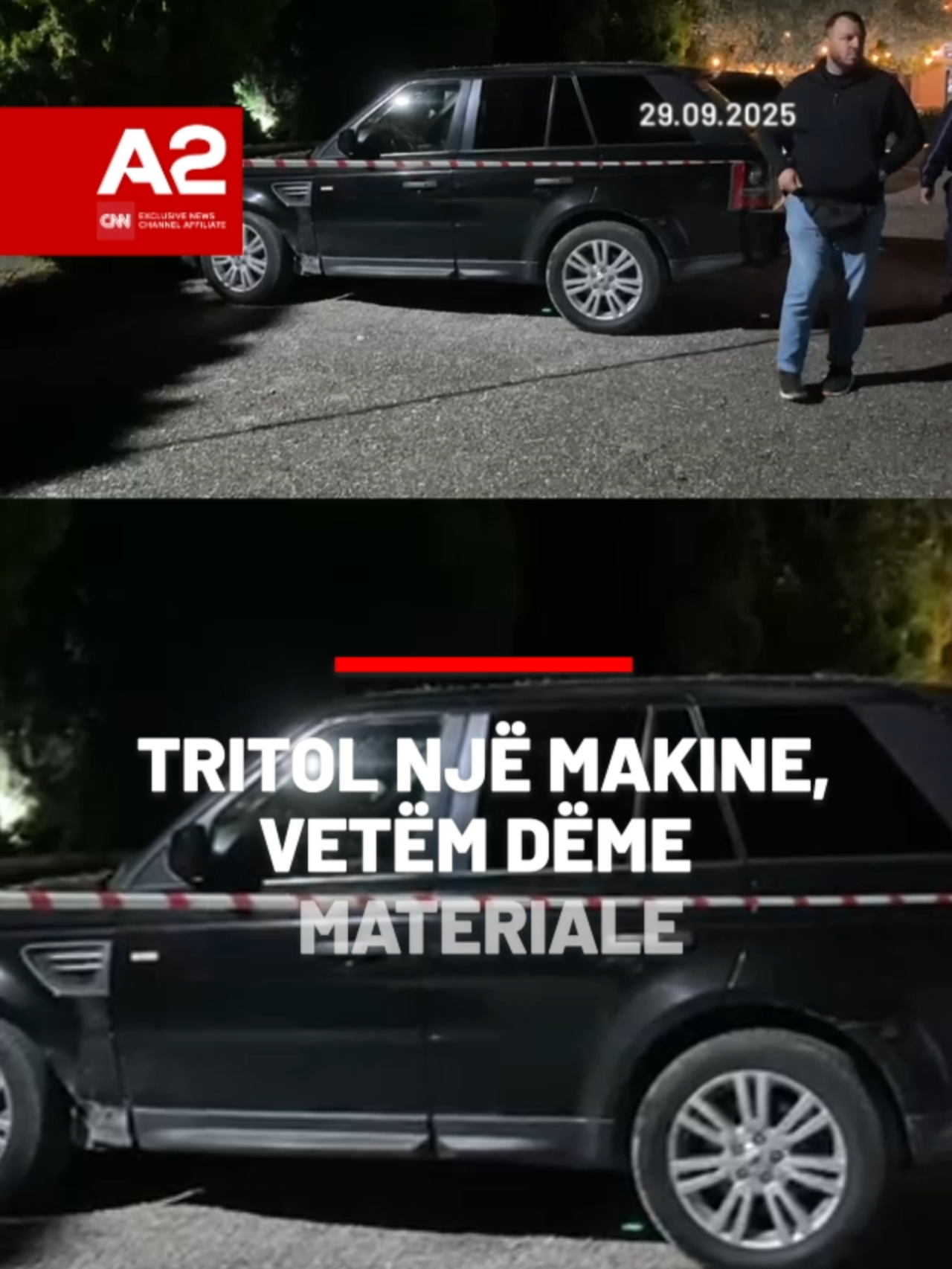 Një sasi lënde plasëse i është vendosur një makine në Fushë-Krujë. Fatmirësisht, ka vetëm dëme materiale, shkruan A2. Mësohet se makina ka qenë e parkuar pranë një lokali në Larushk. #a2cnn #lajmeshqip #shqiperi #like #share #follow #comment