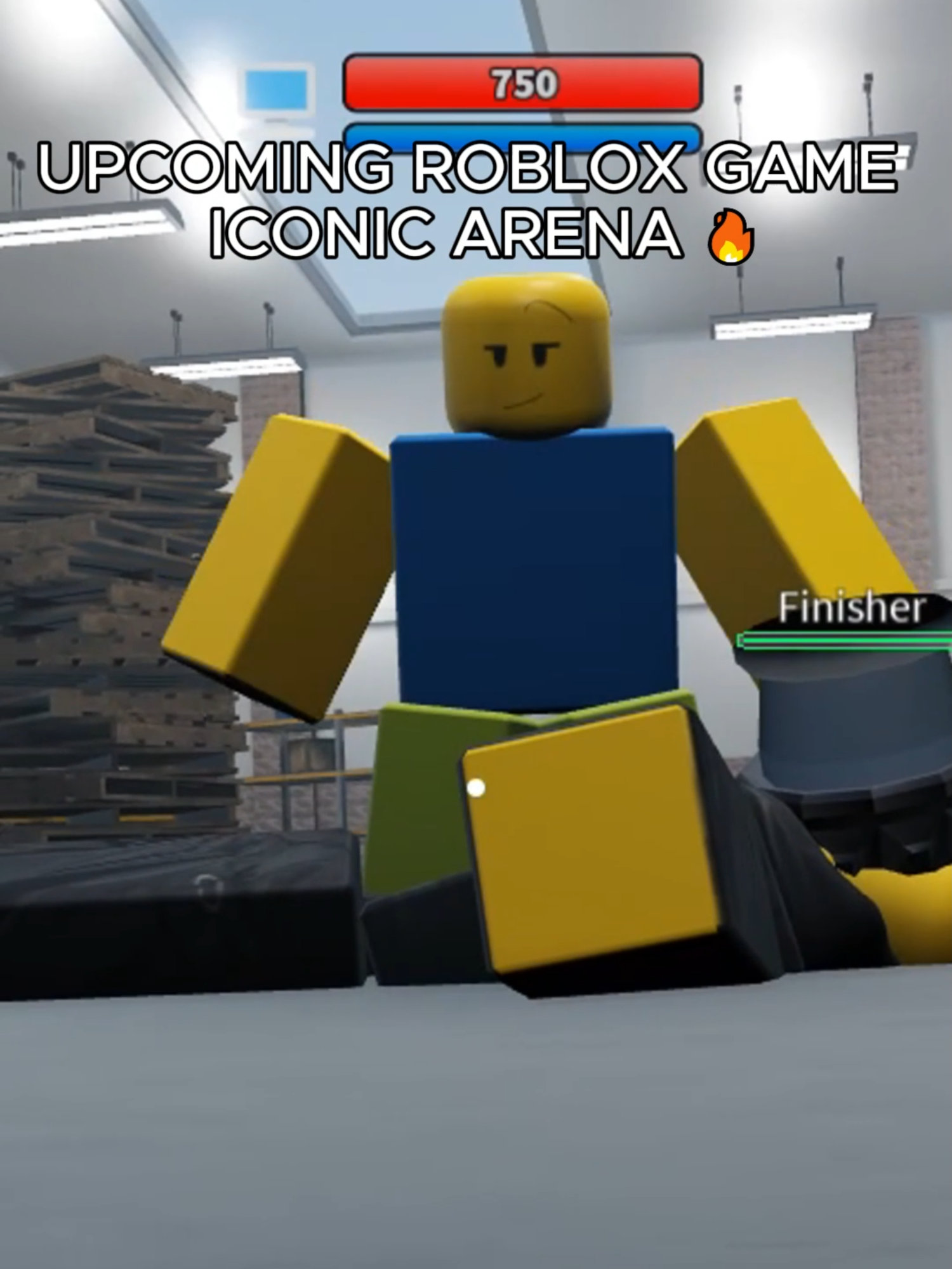 This Noob Finisher is Insane! #roblox #robloxgames #robloxdev #fyp #robloxbattlegrounds #iconicarena #robloxfightinggame #robloxshowcase #gamedev #robloxnoob