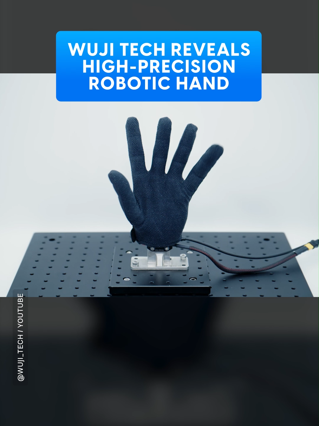 Wuji Tech has revealed a $5,500 robotic hand that mirrors human motion, weighing only 600 grams while producing 15 newtons of fingertip force. #robotics#technews