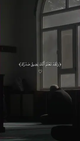 #سوره_الحجر #قران #تلاوات_خاشعة #ولقد_نعلم_أنكَ_يضيق_صدركَ_بما_يقولون🥺💔 