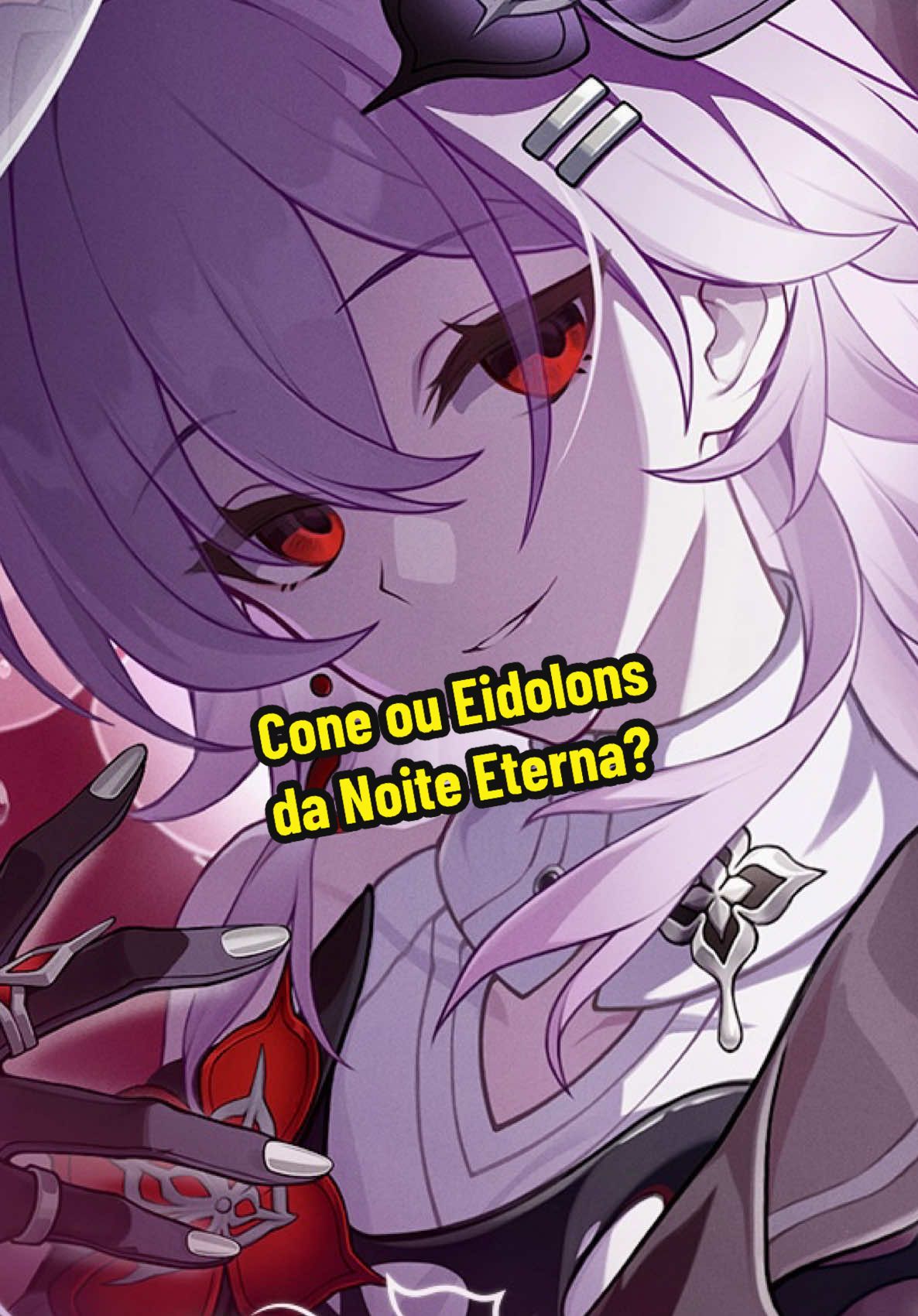 Quer aprimorar a sua Evernight (Noite Eterna) mas não sabe se começa pelo cone assinatura ou pelas eidolons? Esse vídeo é pra você! #HonkaiStarRail #hsrcreators #evernight 
