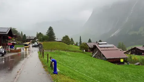 Nature vibe🏔️🌧️ #naturevibes #peace #suíça #viwes 