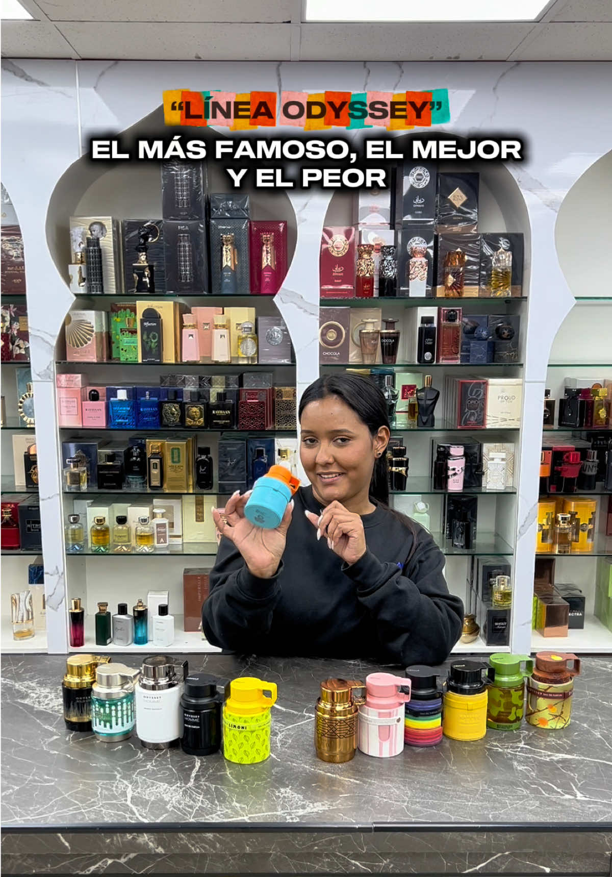 🌌 Hoy pusimos a prueba la línea Odyssey y le pedimos a nuestros trabajadores que eligieran: 👉 el más famoso, 👉 el mejor, 👉 y el peor perfume de la colección. En Comprar en Chile encuentras perfumes árabes como Odyssey y muchas otras líneas que siempre generan debate entre los amantes de las fragancias. #perfumes #comprarenchile #perfumeschile #perfumería #perfumesarabes  