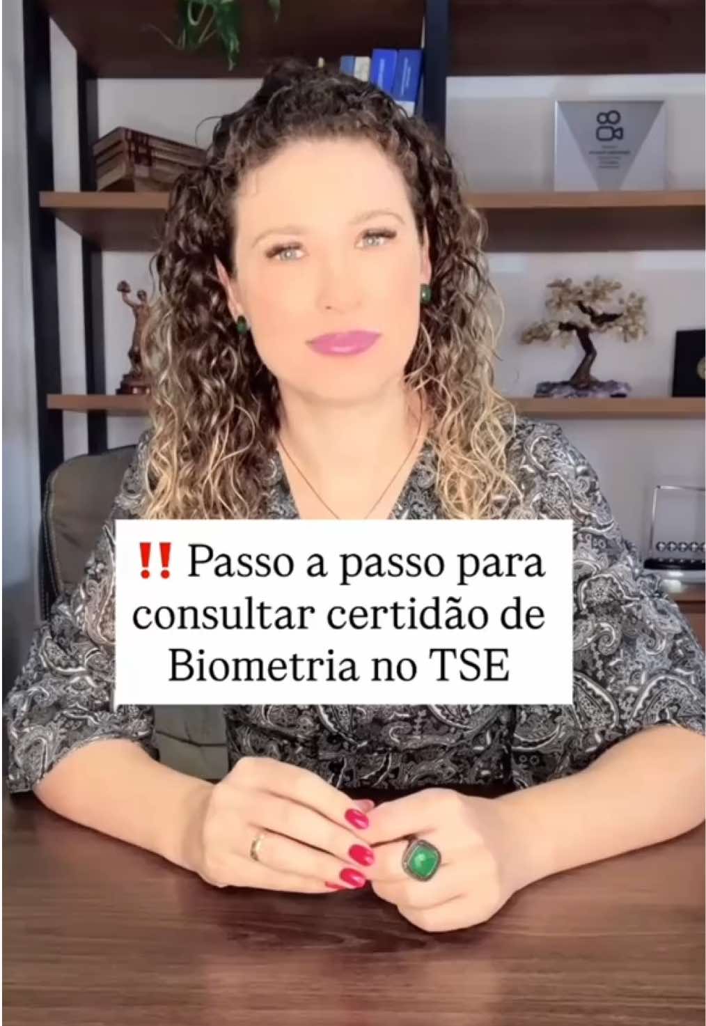 Certidão de Cadastro Biométrico no TSE.  #tse #inss #biometria #Advogada #dicas 