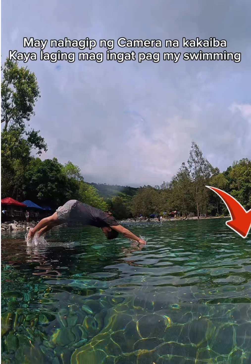 May nakuhanan yung camera na kakaiba. 
