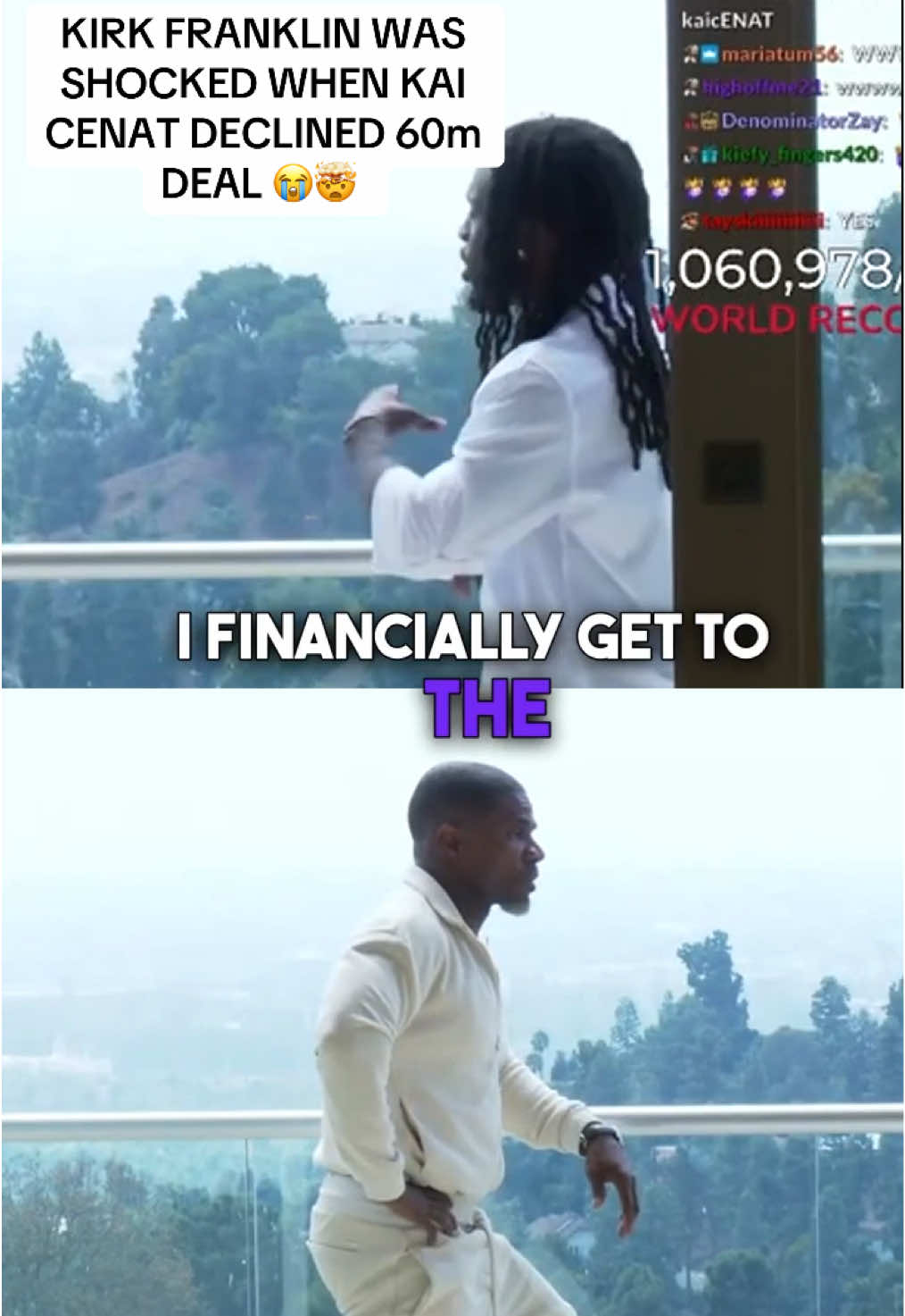 All this at the age of 21 too #fypシ #goviral #funny #kaicenat #kirkfranklin 