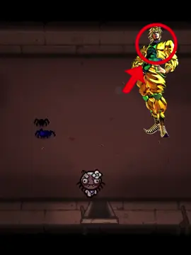 The binding of Isaac is a Jojo reference lowkey #thebindingofisaac #tboi #jojo #jjba #jojosbizarreadventure #dio #theworld #stand #time #accuracy #soundalike #meme #foryoupage #fyp