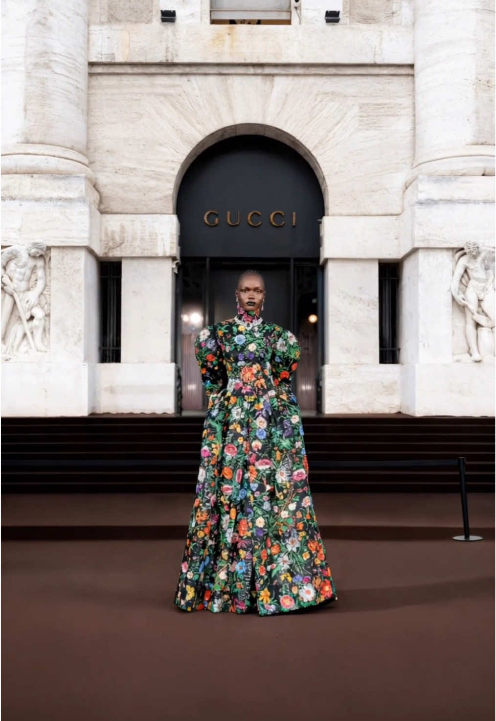When everyone’s the main character. #GucciLaFamiglia #GucciTheTiger #MFW