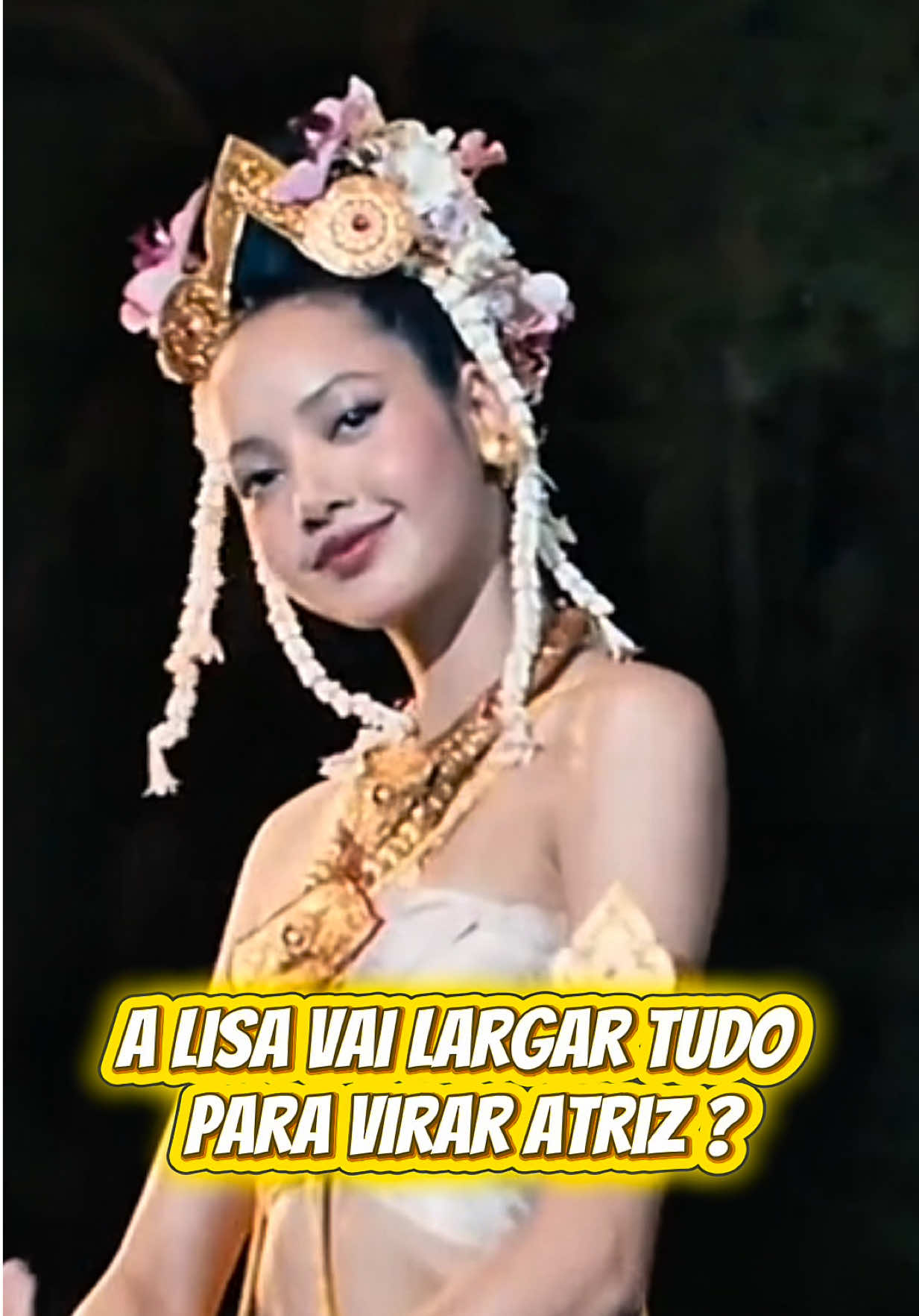 A LISA VAI FOCAR MAIS NA CARREIRA DE ATRIZ ? 😨 #kpopbrasil #lisa #blackpink  