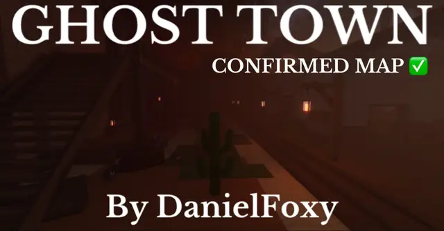 Ghost Town is now officially confirmed and coming to Flee The Facility as part of the annual Halloween update. Ghost Town, made by maps manager D4niel_Foxy consists of brand new mechanics, featuring the first skybox in a map alongside new gameplay mechanics 👀 	Halloween is right around the corner, we’ll see you there 👻  #ghosttown #halloween #update #fleethefacility #FTF 